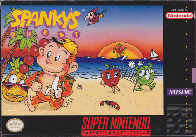 Game cover: Spanky's Quest