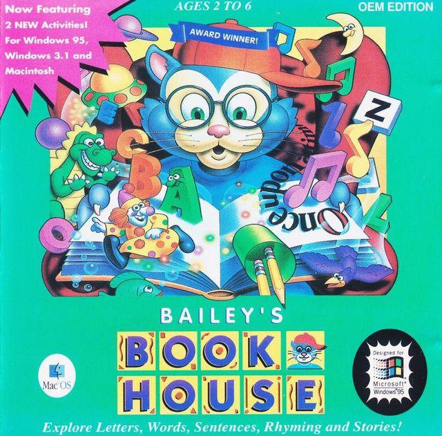 Game cover: Bailey's Book House