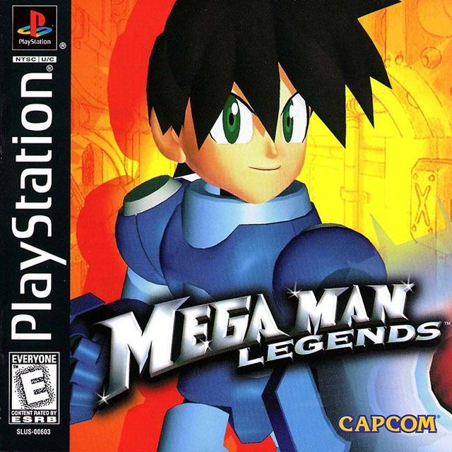 Game cover: Mega Man Legends