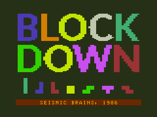 Game cover: Blockdown