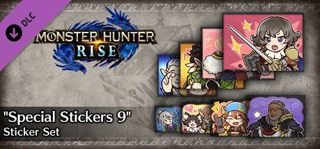 Game cover: Monster Hunter: Rise - "Special Stickers 9" Sticker Set