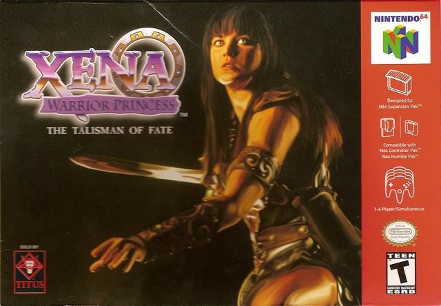 Game cover: Xena: Warrior Princess - The Talisman of Fate