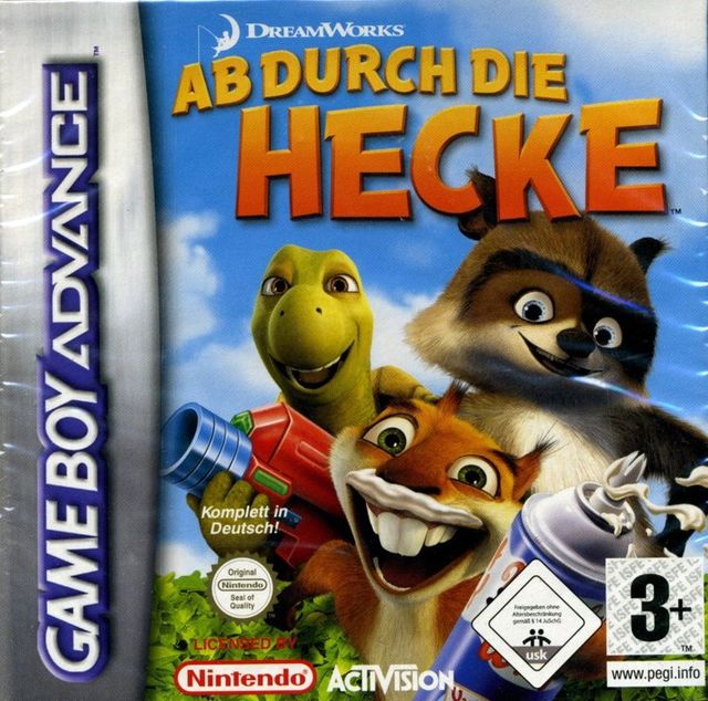 Game cover: Over the Hedge