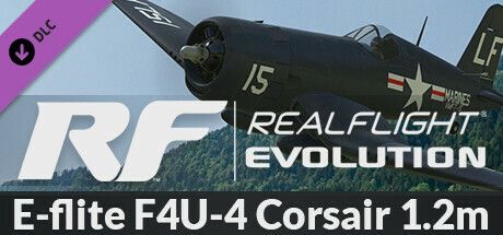 Game cover: RF: RealFlight Evolution - E-flite F4U-4 Corsair 1.2m