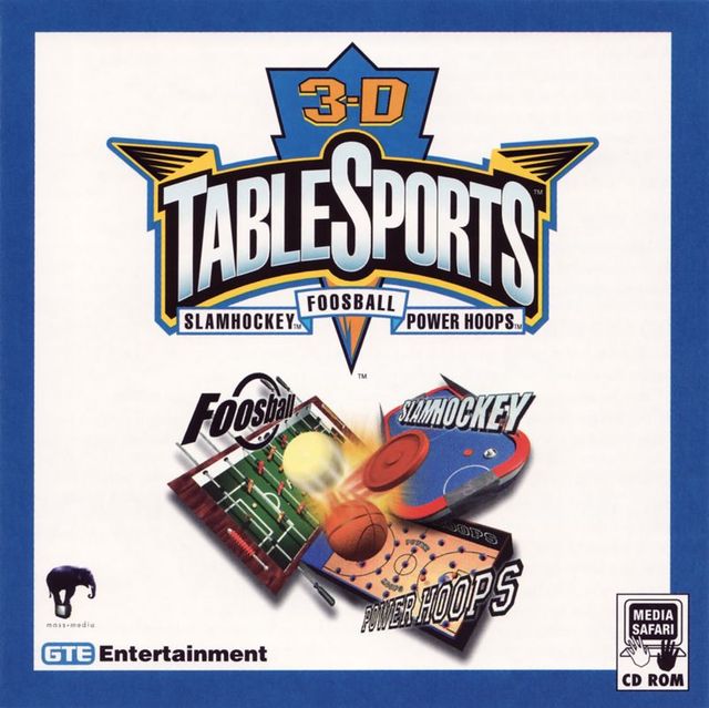 Game cover: 3-D TableSports
