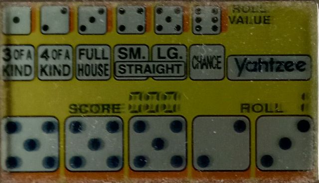 Game cover: Electronic Hand-Held Yahtzee