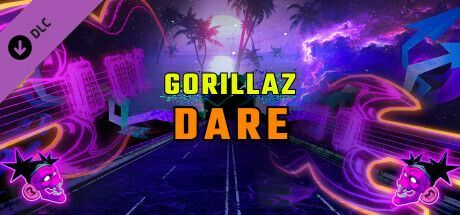 Game cover: Synth Riders: Gorillaz - "Dare"