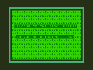 Game cover: Stock Market