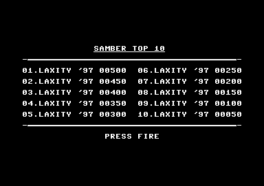 Game cover: Samber