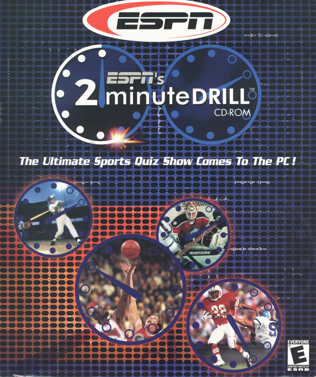 Game cover: ESPN's 2-Minute Drill