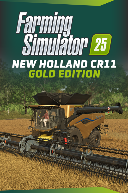 Game cover: Farming Simulator 25: New Holland CR11 - Gold Edition