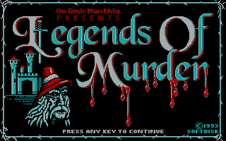Game cover: Legends of Murder: Volume 1 - Stonedale Castle