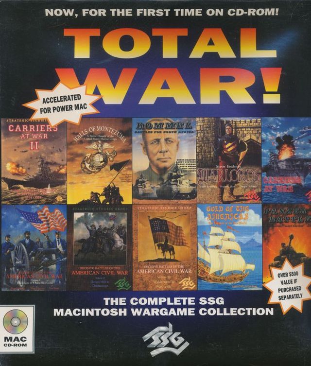 Game cover: Total War!
