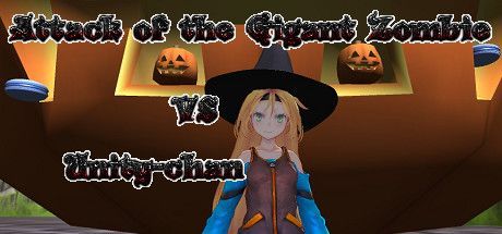 Game cover: Attack of the Gigant Zombie vs Unity-chan