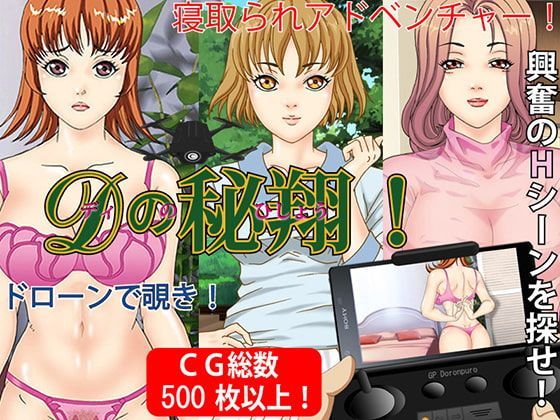 Game cover: D's Secret Flight: Drone-spying, Netorare Adventure