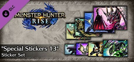 Game cover: Monster Hunter: Rise - "Special Stickers 13" Sticker Set