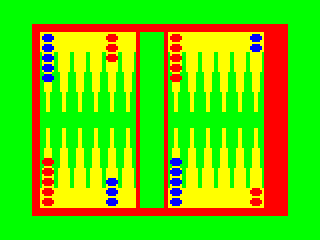 Game cover: Color Backgammon