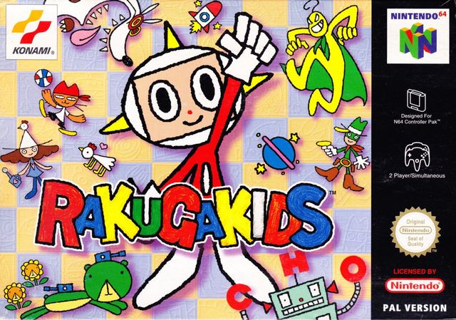 Game cover: Rakugakids