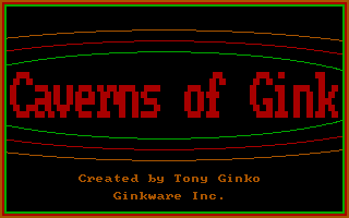 Game cover: Caverns of Gink