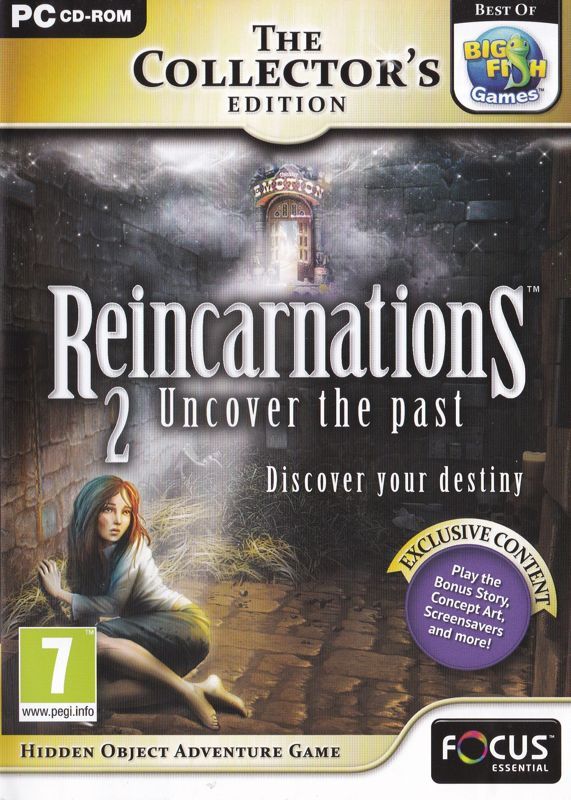 Game cover: Reincarnations: Uncover the Past (Collector's Edition)
