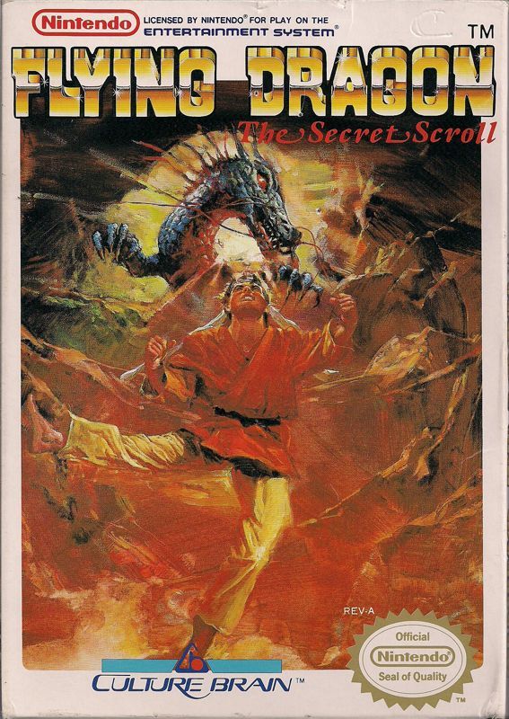 Game cover: Flying Dragon: The Secret Scroll