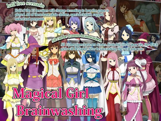 Game cover: Magical Girl Brainwashing