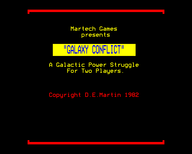 Game cover: Galaxy Conflict