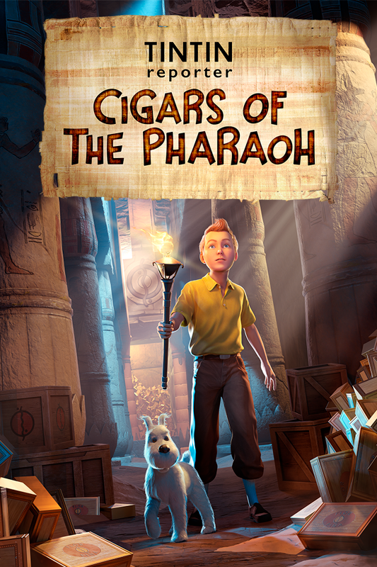 Game cover: Tintin Reporter: Cigars of the Pharaoh