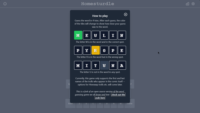 Game cover: Homesturdle