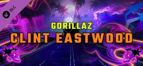 Game cover: Synth Riders: Gorillaz - "Clint Eastwood"
