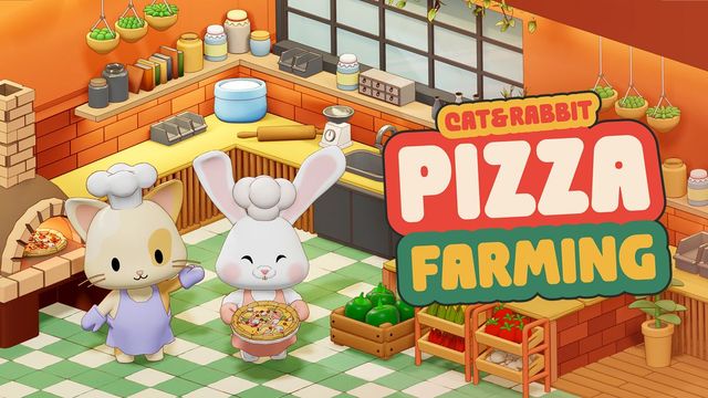 Game cover: Cat&Rabbit Pizza Farming