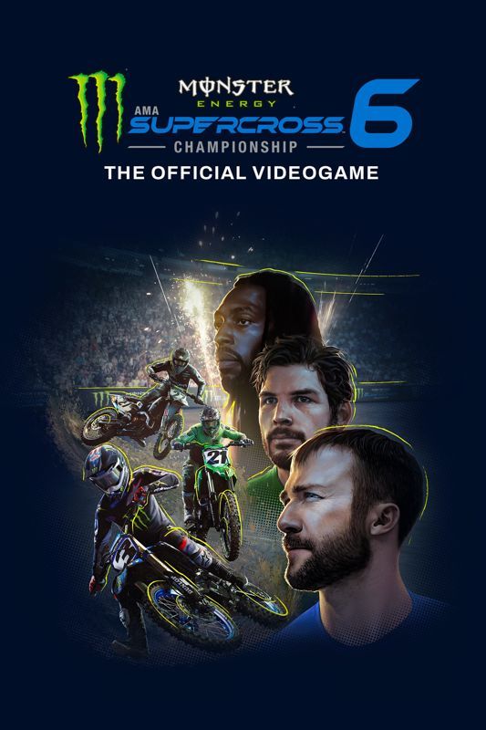 Game cover: Monster Energy Supercross 6: The Official Videogame