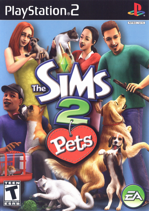Game cover: The Sims 2: Pets