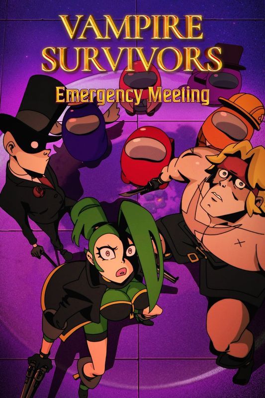 Game cover: Vampire Survivors: Emergency Meeting
