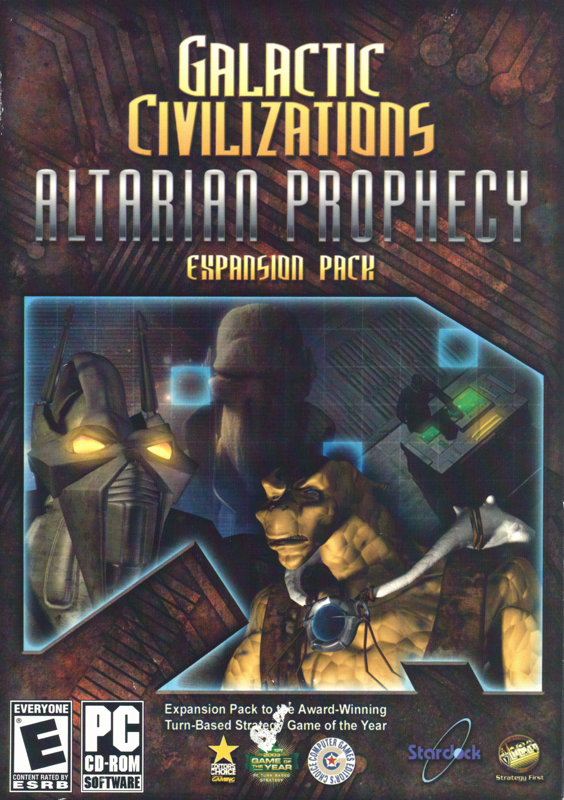 Game cover: Galactic Civilizations: Altarian Prophecy