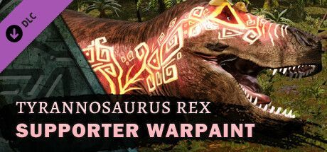 Game cover: Beasts of Bermuda: Tyrannosaurus Rex Supporter Warpaint