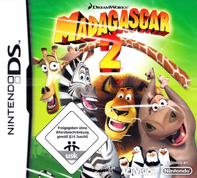 Game cover: Madagascar: Escape 2 Africa