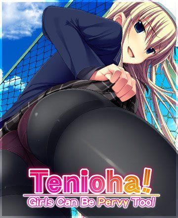 Game cover: Tenioha! Girls Can Be Pervy Too!