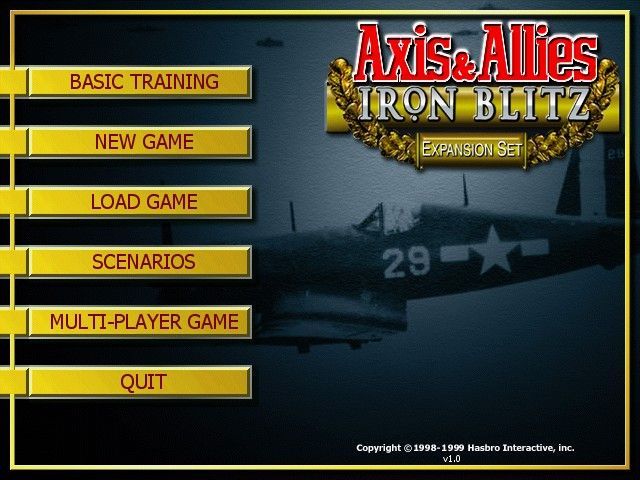 Game cover: Axis & Allies: Iron Blitz