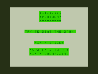 Game cover: Pontoon