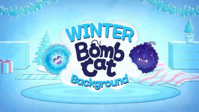 Game cover: Bomb Cat: Winter Background