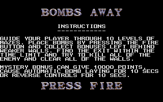 Game cover: Bombs Away