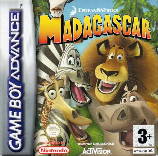 Game cover: Madagascar