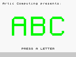 Game cover: ABC