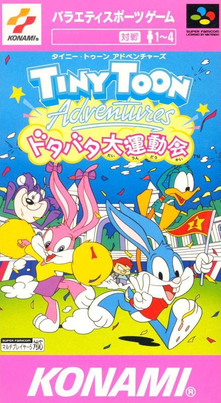 Game cover: Tiny Toon Adventures: Wacky Sports Challenge