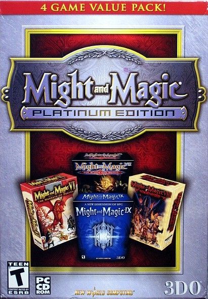 Game cover: Might and Magic: Platinum Edition