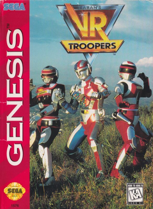 Game cover: Saban's VR Troopers
