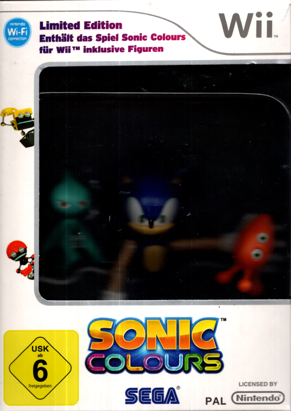 Game cover: Sonic Colours (Limited Edition)