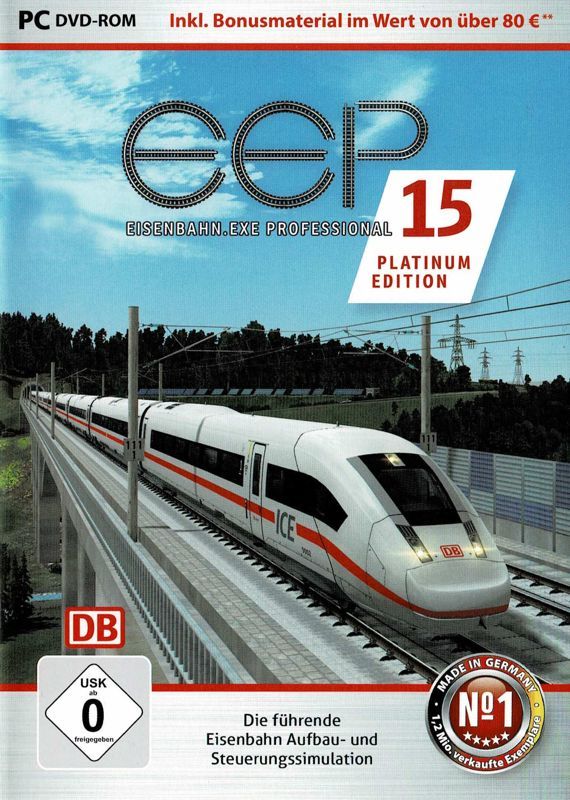 Game cover: Eisenbahn.exe Professional 15: Platinum Edition