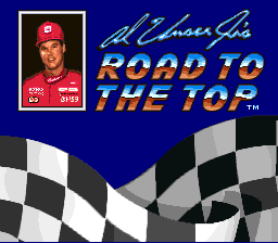 Game cover: Al Unser Jr.'s Road to the Top
